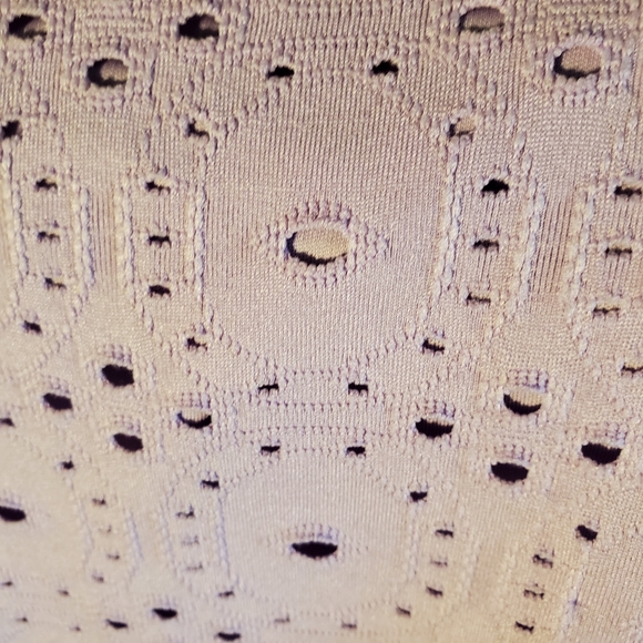 ISAAC MIZRAHI LIVE Eyelot Tee - Picture 5 of 5